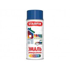 Краска-эмаль аэроз. универсальная синий STARFIX 520мл (5010), арт.SM-99038-1