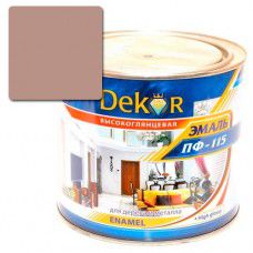 Эмаль ПФ-115 DEKOR 1.8 кг (бежевая)