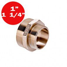 Переходник 1-1/4"х1"  наружная/наружная резьба