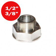 Переходник 1/2"х3/8" наружная/внутренняя резьба
