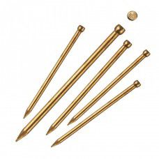 Гвоздь финишный 1.4*30  200 г. латунь