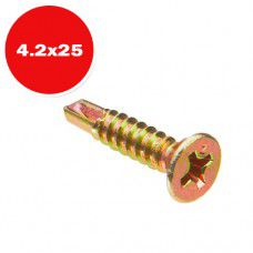 Саморез М4.2х25мм со сверлом 50шт.