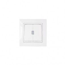 С5 10-867 выключатель двухклавишный со световой индикацией